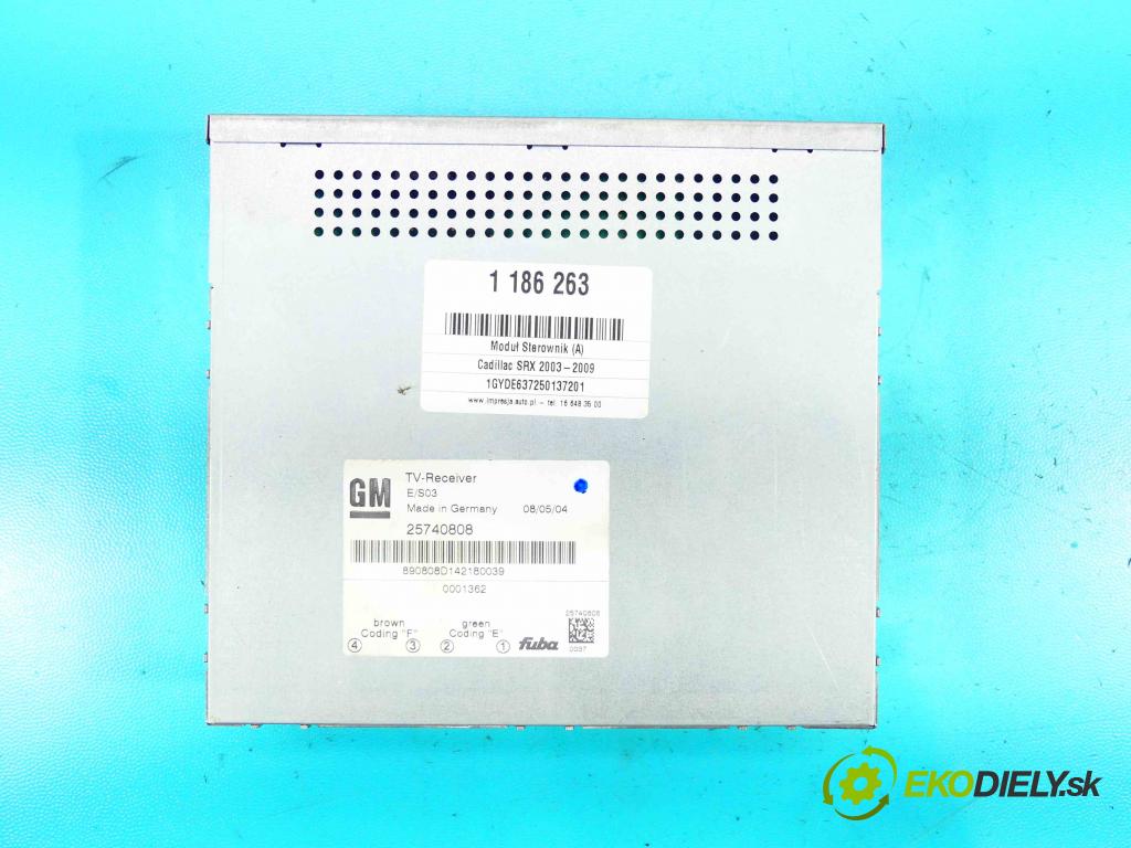 Cadillac SRX 2003-2009 3.6 V6 258 HP automatic 190 kW 3564 cm3 5- modul riadiaca jednotka 25740808 (Ostatné)