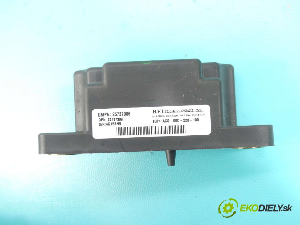 Cadillac SRX 2003-2009 3.6 V6 258 hp automatic 190 kW 3564 cm3 5- snímač ESP 25727086