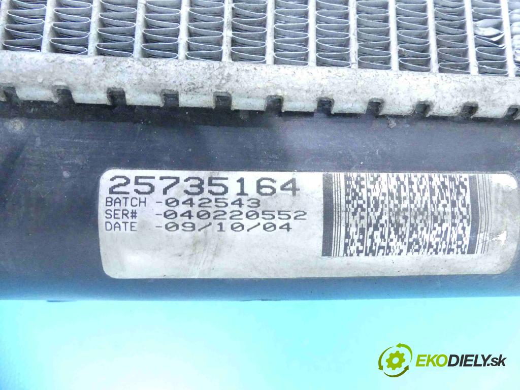 Cadillac SRX 2003-2009 3.6 V6 258 HP automatic 190 kW 3564 cm3 5- chladič 25735164 (Chladiče)