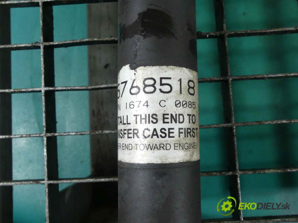 Cadillac SRX 2003-2009 3.6 V6 258 HP automatic 190 kW 3564 cm3 5- Hřídel: 25768518 (Kardaňové hriadele)