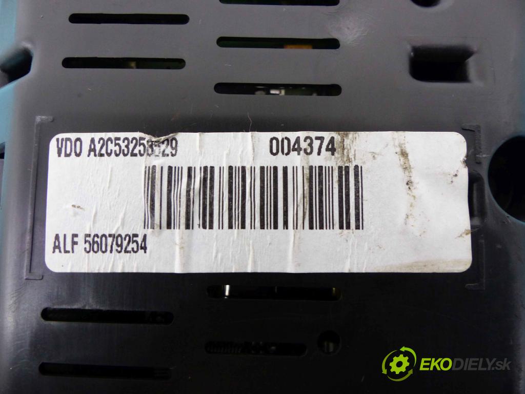 Alfa romeo 159 2.4 JTDm 200 HP automatic 147 kW 2387 cm3 5- prístrojovka/ budíky A2C53258529 (Prístrojové dosky, displeje)