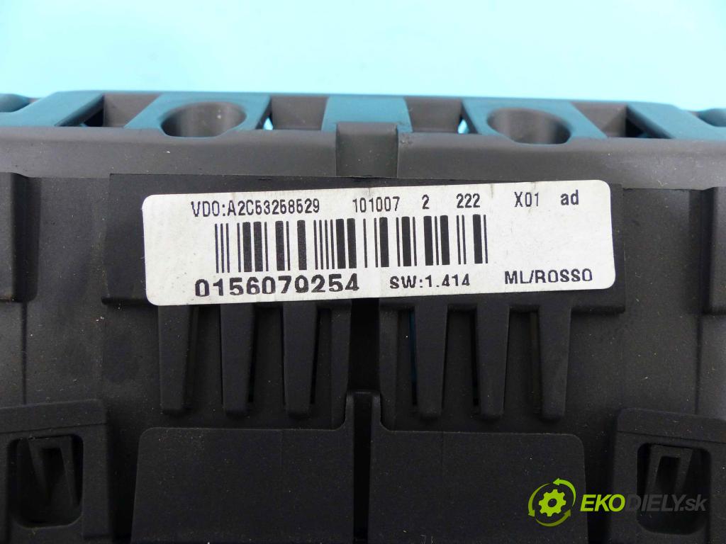 Alfa romeo 159 2.4 JTDm 200 HP automatic 147 kW 2387 cm3 5- prístrojovka/ budíky A2C53258529 (Prístrojové dosky, displeje)