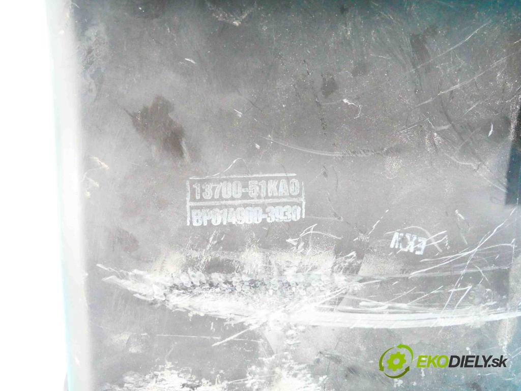 Suzuki Splash 1.0 65 HP manual 48 kW 996 cm3 5- obal filtra vzduchu 13700-51KA0 (Obaly filtrov vzduchu)