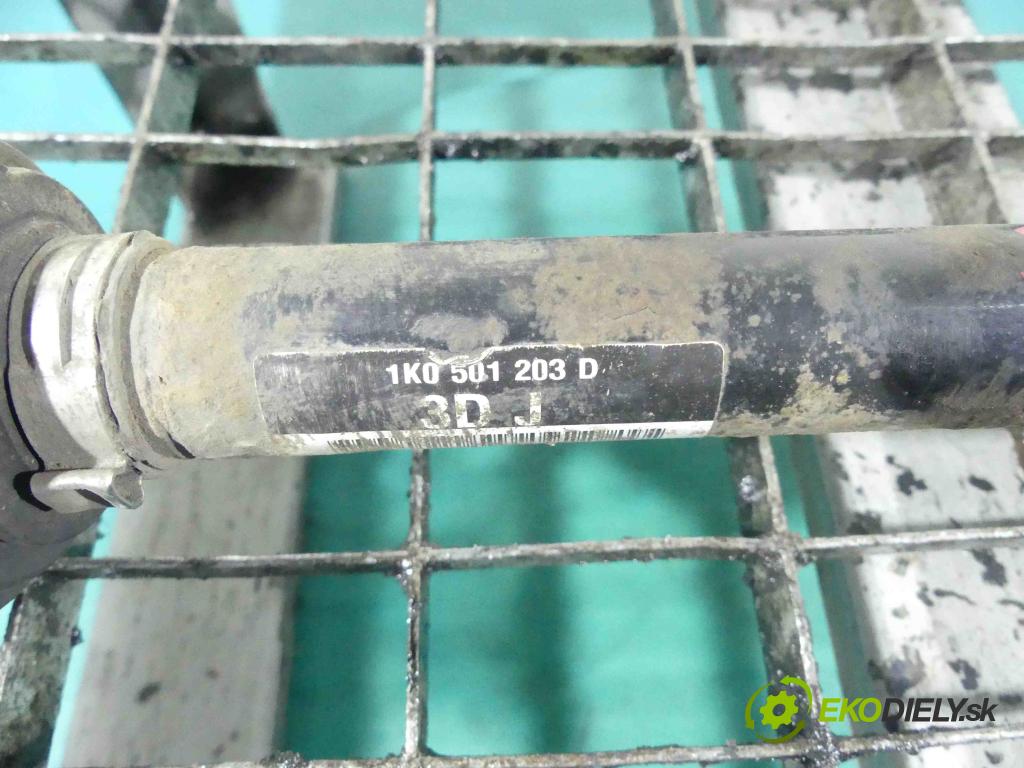 Skoda Octavia II 2004-2013 1.9 tdi 105 HP manual 77 kW 1900 cm3 5- poloos ľavé 1K0501203D (Poloosy)
