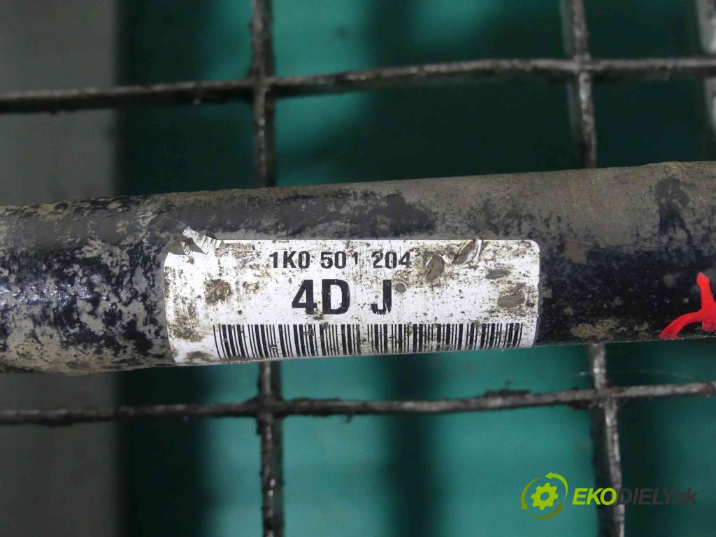 Skoda Octavia II 2004-2013 1.9 tdi 105 HP manual 77 kW 1900 cm3 5- poloos pravé 1K0501204 (Poloosy)