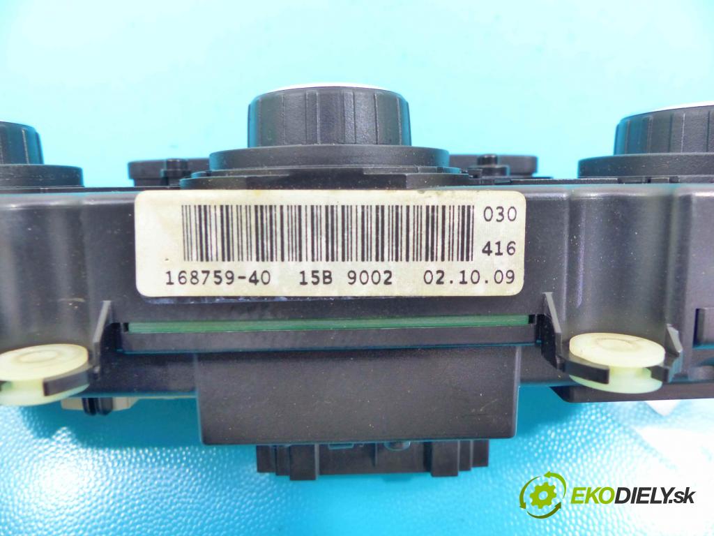 Skoda Octavia II 2004-2013 1.9 tdi 105 HP manual 77 kW 1900 cm3 5- panel kúrenia 3T0820047M