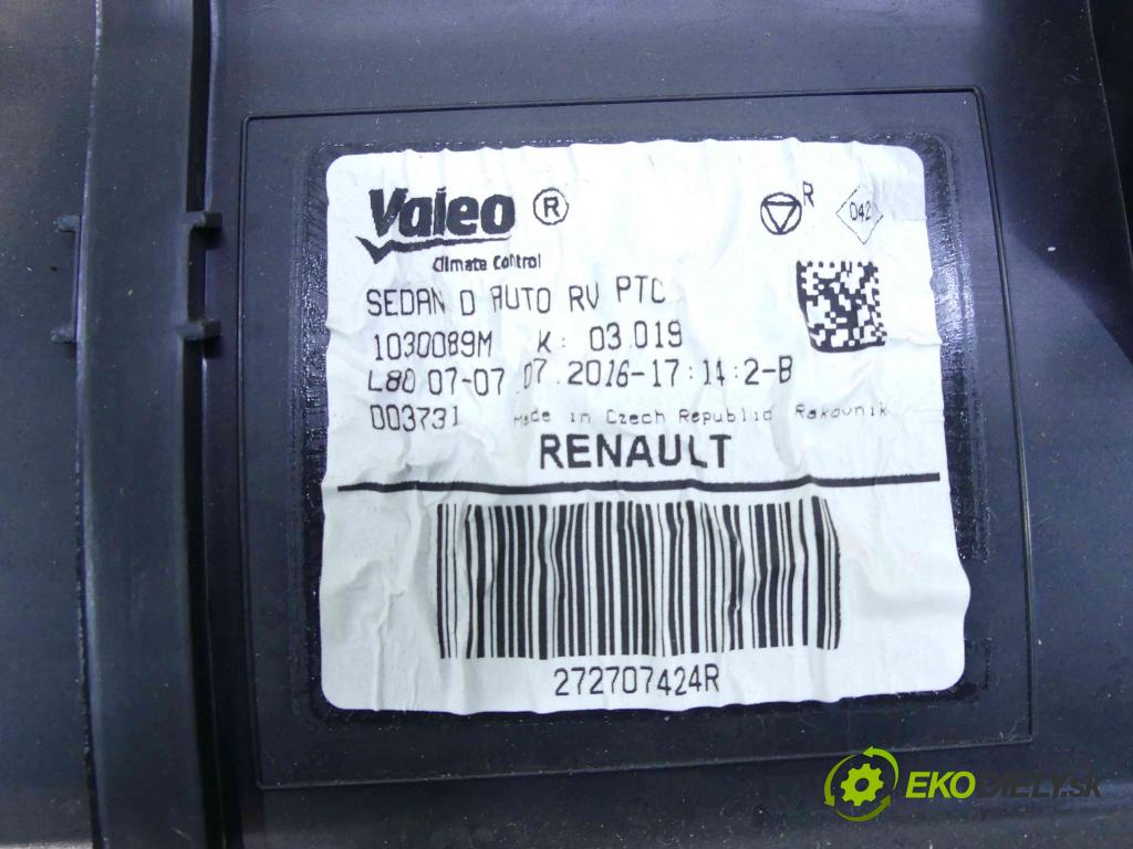 Renault Talisman 2015-2022 1.6 dci 131 HP automatic 96 kW 1598 cm3 4- radiator 272707424R (Radiátory kúrenia)