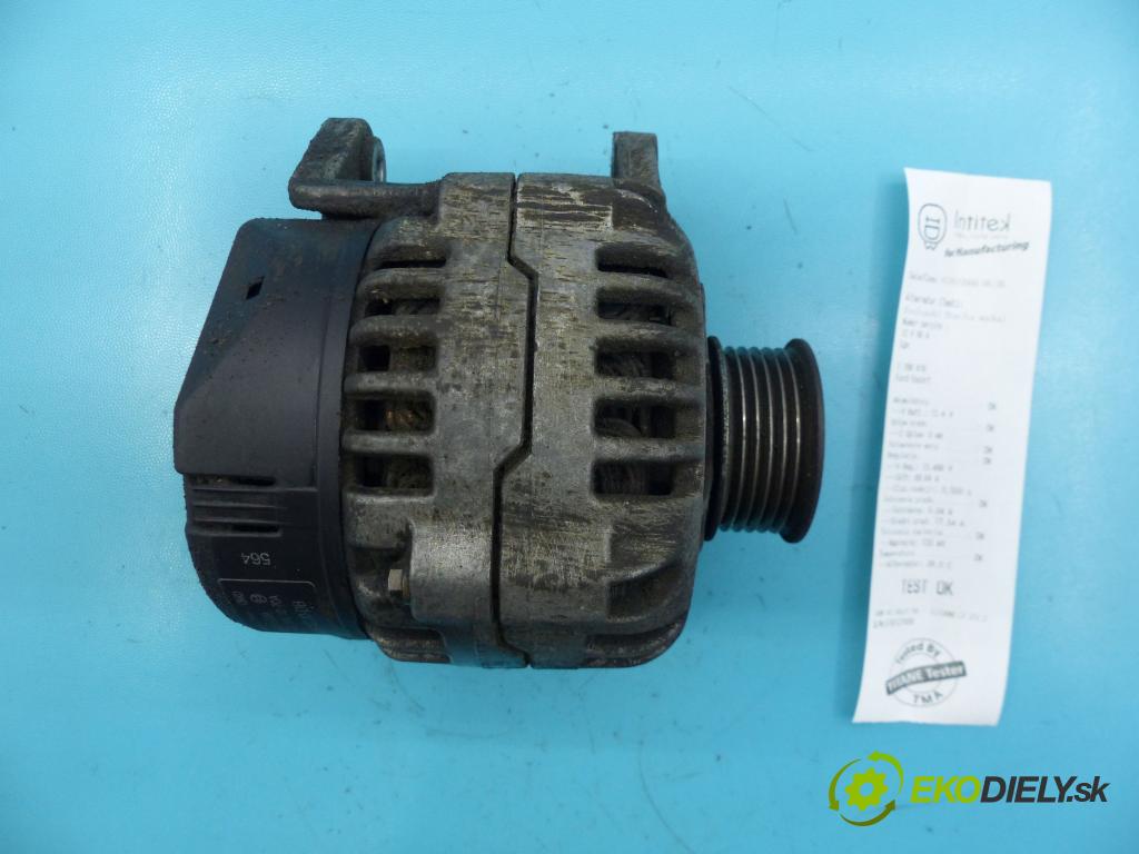 Ford Escort 1.6 16v 88 hp manual 65 kW 1597 cm3 5- Alternator 0123310029 (Alternátory)