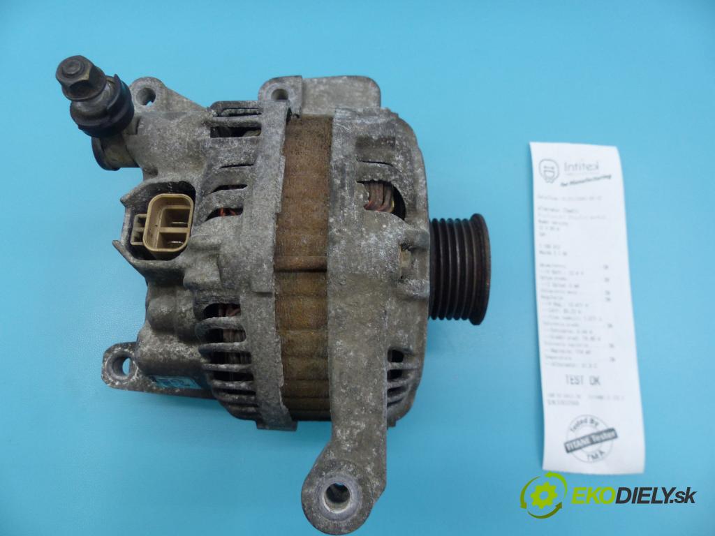 Mazda 3 I BK 2003-2009 2.3 16v 166 hp automatic 122 kW 2261 cm3 4- Alternator  (Alternátory)