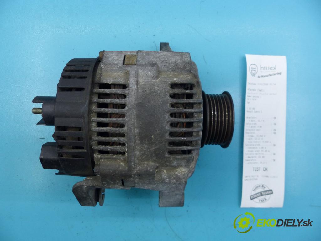 Renault Scenic I 1996-2003 1.9 td 90 hp manual 66 kW 1870 cm3 5- Alternator 770085707 (Alternátory)