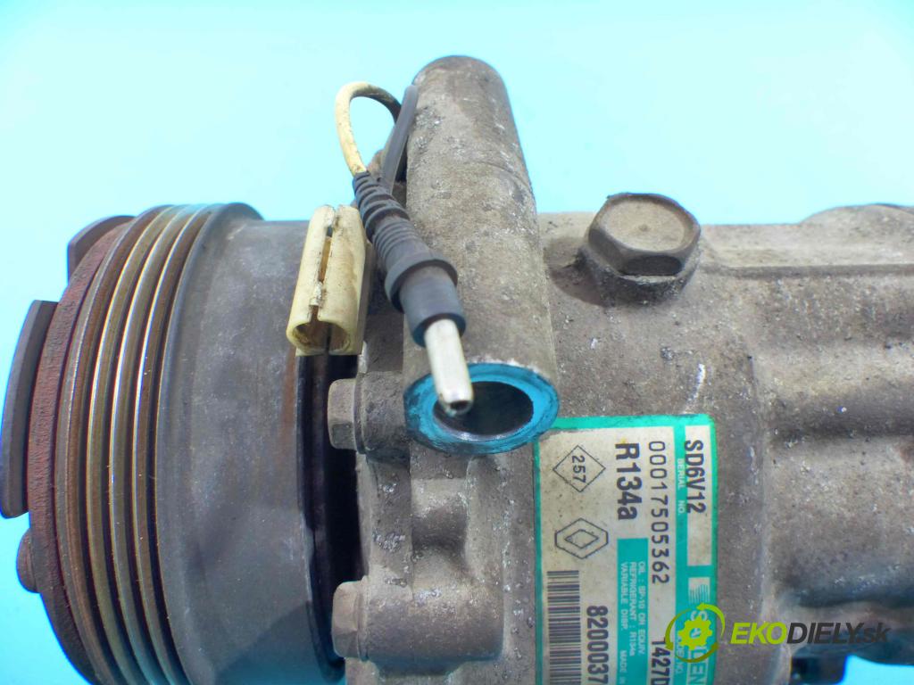 Renault Clio II 1998-2012 1,2.0 16v 75 HP manual 55 kW 1149 cm3 5- čerpadlo klimatizácie 8200037058