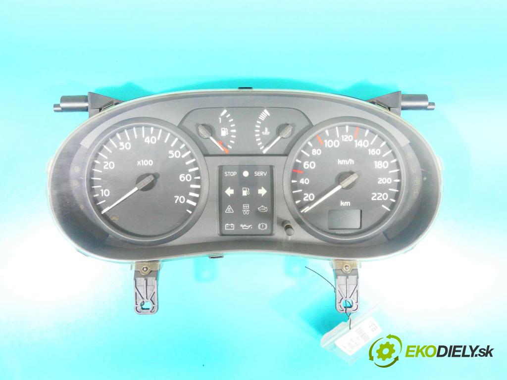 Renault Clio II 1998-2012 1,2.0 16v 75 hp manual 55 kW 1149 cm3 5- Přístrojová deska 8200261119 (Přístrojové desky, displeje)