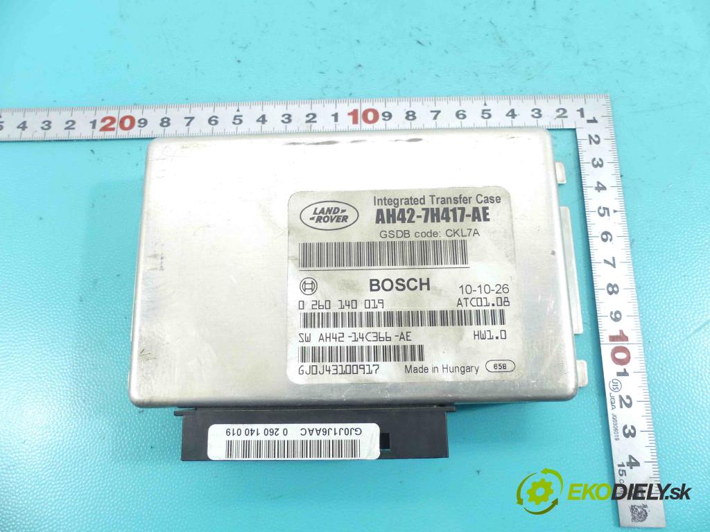 Land rover Range Rover III L322 02-12 3.0 D V6 245KM automatic 180 kW 2993 cm3 5- modul riadiaca jednotka AH42-7H417-AE (Ostatné)