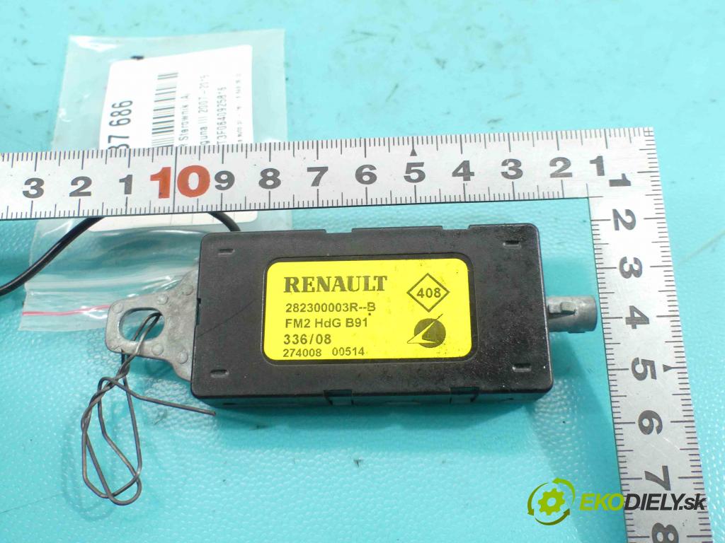 Renault Laguna III 2007-2015 2.0 dci 173KM manual 127 kW 1995 cm3 5- Zesilovač: 282300003R-B (Zosilňovače)