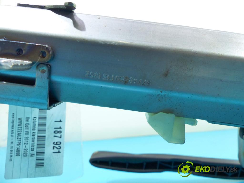 Vw Golf VII 2012-2020 2.0 tdi 150 HP manual 110 kW 1968 cm3 5- Sloupec: volant 5Q1419502AC (Tyče riadenia (volantu))