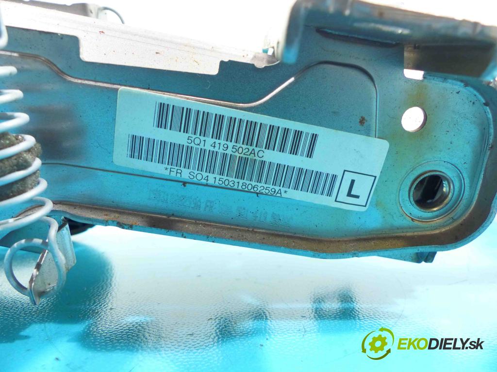 Vw Golf VII 2012-2020 2.0 tdi 150 HP manual 110 kW 1968 cm3 5- Sloupec: volant 5Q1419502AC (Tyče riadenia (volantu))