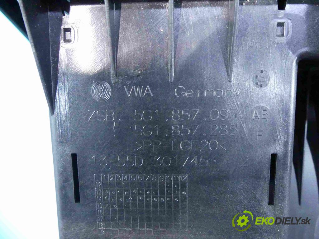 Vw Golf VII 2012-2020 2.0 tdi 150 HP manual 110 kW 1968 cm3 5- kastlík 5G1857097