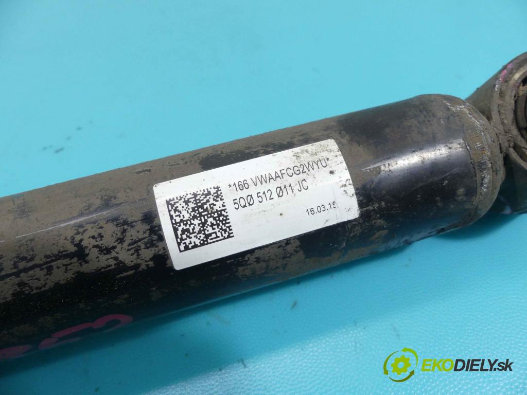Vw Golf VII 2012-2020 2.0 tdi 150 hp manual 110 kW 1968 cm3 5- tlumič zadní pravý 5Q0512011JC