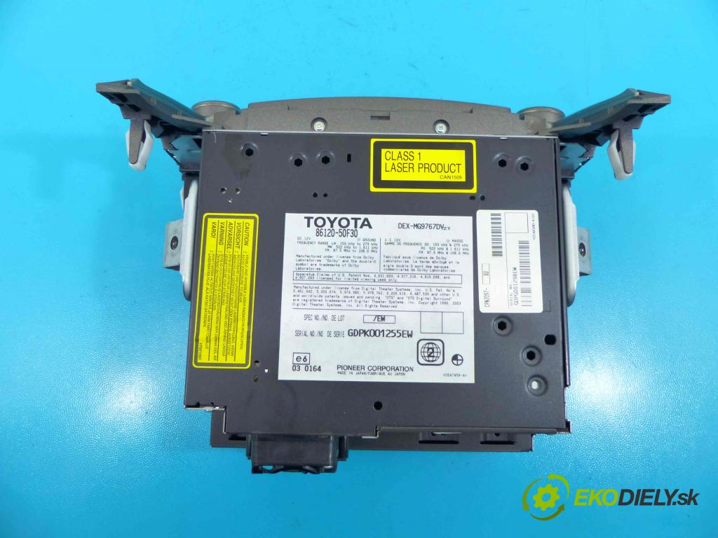 Lexus LS IV 2006-2017 5.0 V8 394KM: automatic 290 kW 4969 cm3 4- Radio originál 86120-50F30