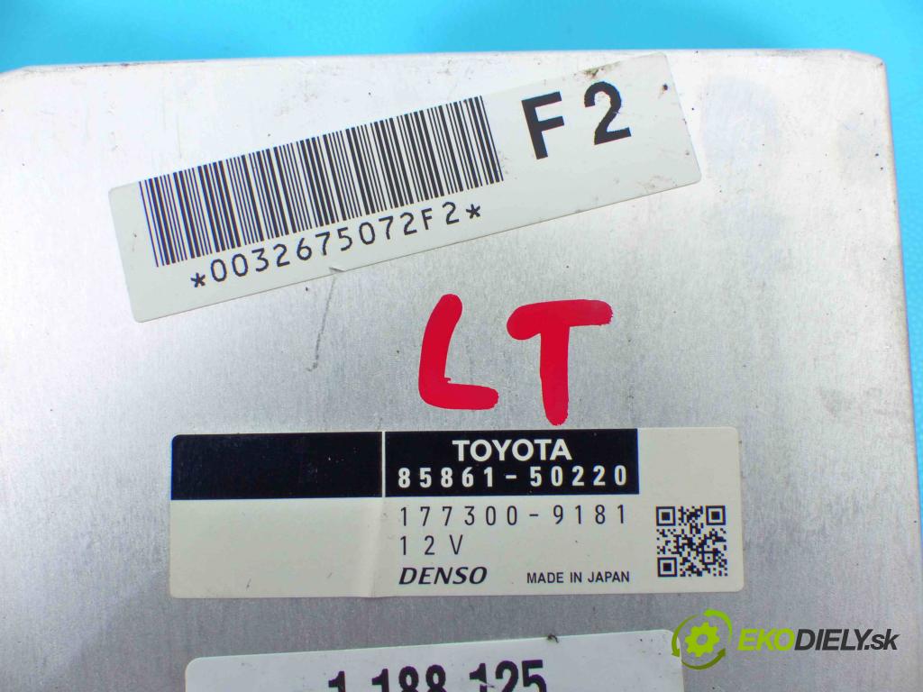 Lexus LS IV 2006-2017 5.0 V8 394KM: automatic 290 kW 4969 cm3 4- modul riadiaca jednotka 85861-50220 (Ostatné)