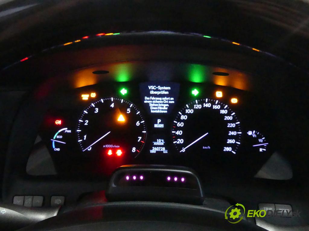 Lexus LS IV 2006-2017 5.0 V8 394KM: automatic 290 kW 4969 cm3 4- prístrojovka/ budíky 83800-50450 (Prístrojové dosky, displeje)