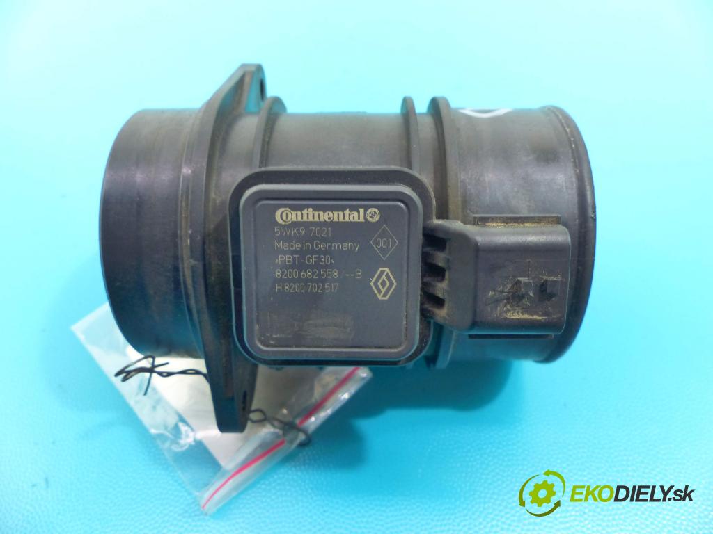 Renault Megane III 2008-2016 1.5 DCI 106 HP manual 78 kW 1461 cm3 5- průtokoměr: 8200682558-B (Váhy vzduchu)