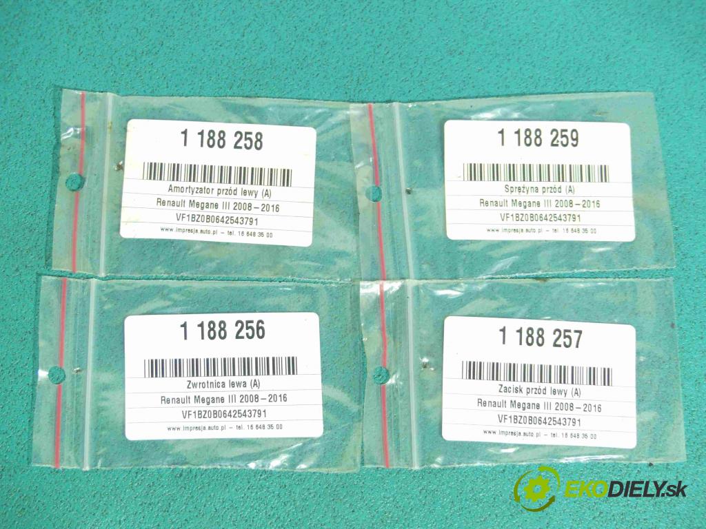 Renault Megane III 2008-2016 1.5 DCI 106 HP manual 78 kW 1461 cm3 5- náboj ľavé  (Náboje)