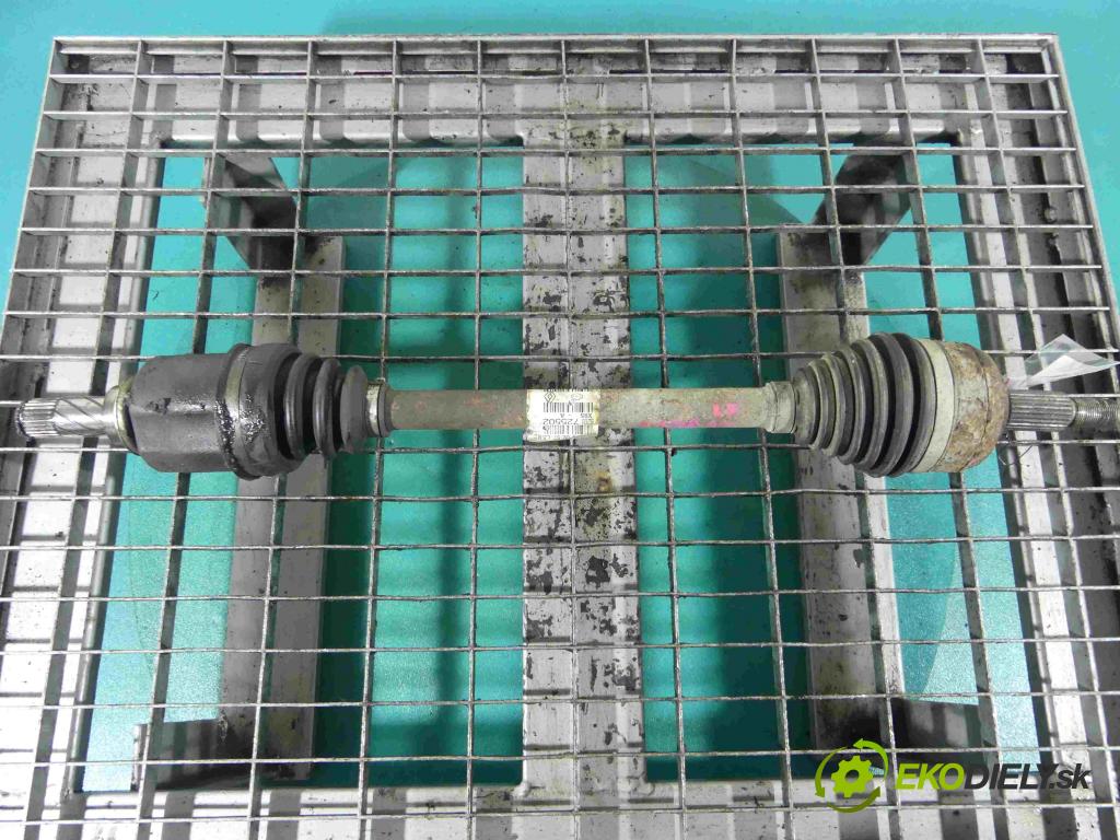 Renault Megane III 2008-2016 1.5 DCI 106 HP manual 78 kW 1461 cm3 5- poloos ľavé 8200725502 (Poloosy)