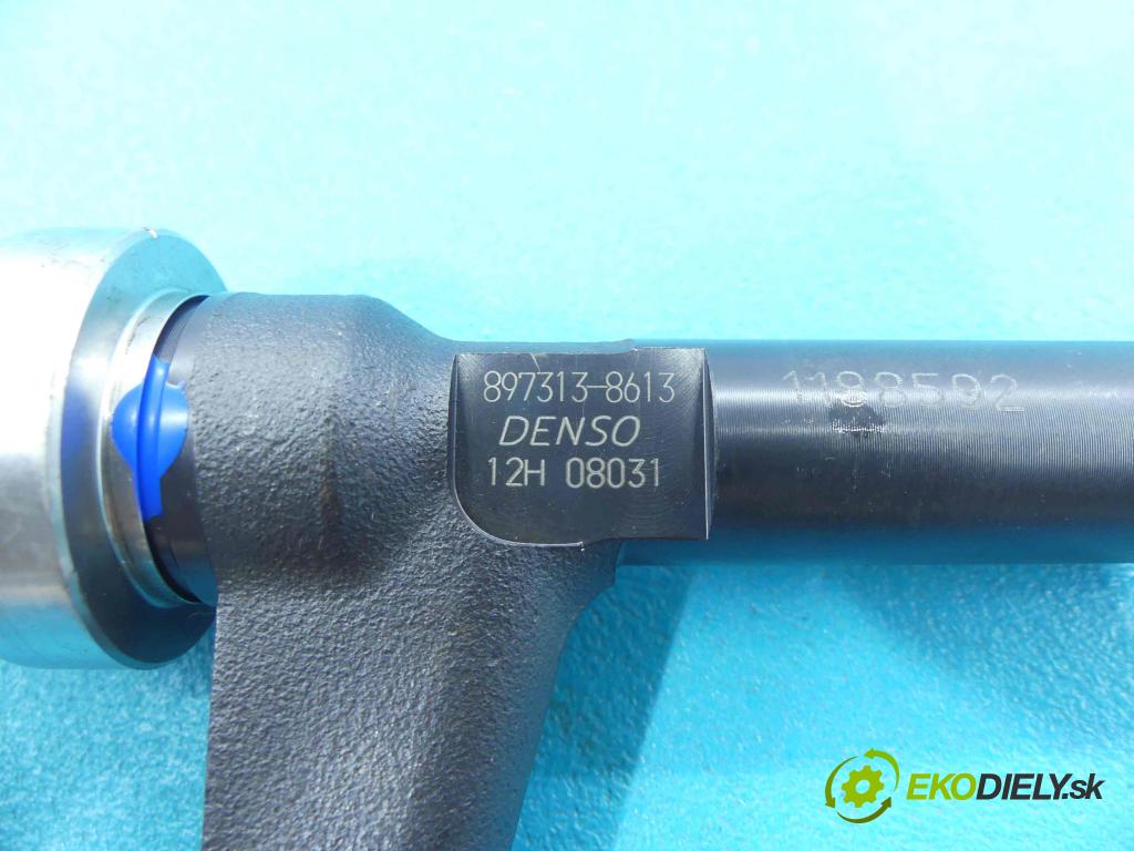 Opel Meriva A 2002-2010 1.7 cdti 101 hp manual 74 kW 1686 cm3 5- vstřikovač 897313-8613 (Vstřikovač paliva)