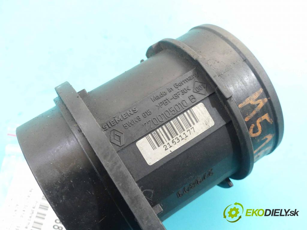 Renault Scenic I 1996-2003 1.9 dti 95 HP manual 70 kW 1870 cm3 5- průtokoměr: 7700105010B (Váhy vzduchu)