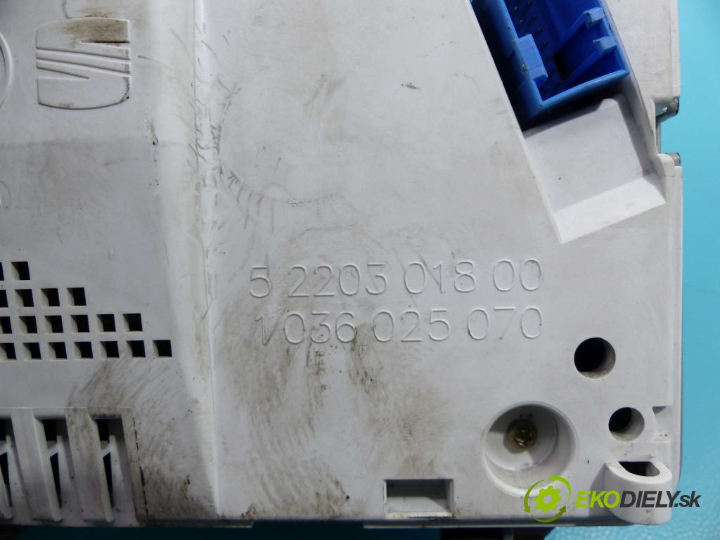 Vw Polo III 6N 1994-2001 1.4 mpi 60 HP manual 44 kW 1390 cm3 3- prístrojovka/ budíky 5220301800 (Prístrojové dosky, displeje)