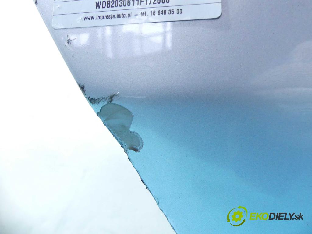 Mercedes C W203 2000-2007 2.6 V6 (112912) 170 hp automatic 125 kW 2597 cm3 4- zadní kufrové dveře  (Zadní kapoty)