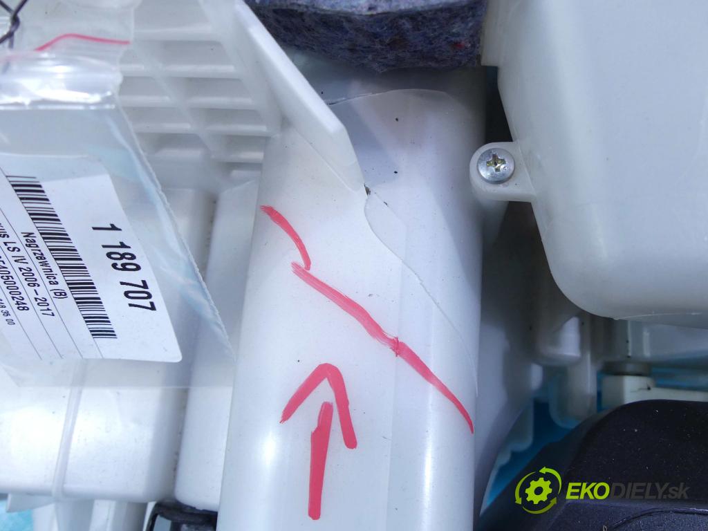 Lexus LS IV 2006-2017 5.0 V8 394KM: automatic 290 kW 4969 cm3 4- radiator 87030-50050 (Radiátory kúrenia)