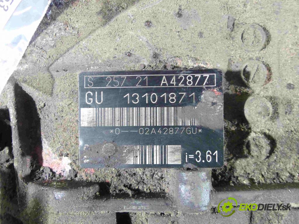 Opel Vectra C 2002-2008 2.2 dti 125 HP manual 92 kW 2172 cm3 4- prevodovka stupeň,rýchlosť manual 13101871