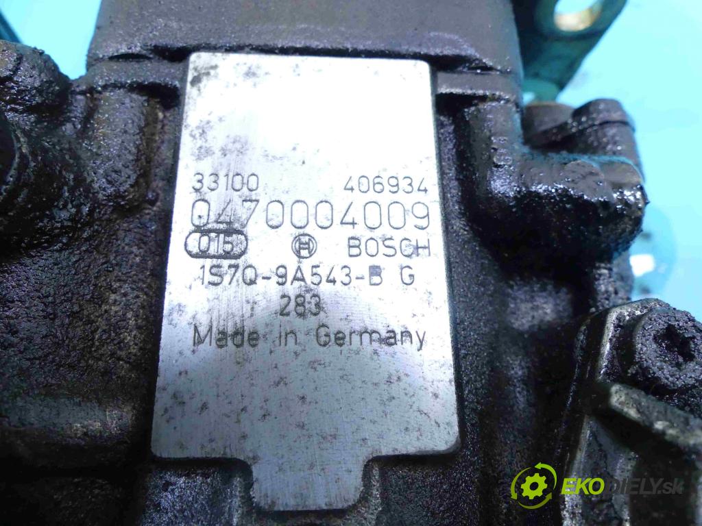 Ford Mondeo Mk3 2000-2007 2.0 tddi 90 HP manual 66 kW 1998 cm3 5- čerpadlo vstrekovacia 0470004009 (Vstrekovacie čerpadlá)