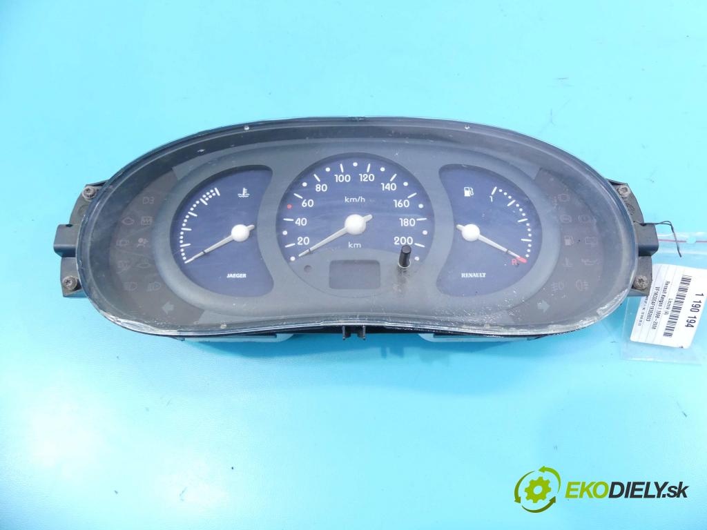 Renault Kangoo I 1998-2008 1.9d 64 HP manual 47 kW 1870 cm3 5- prístrojovka/ budíky 7700313173 (Prístrojové dosky, displeje)
