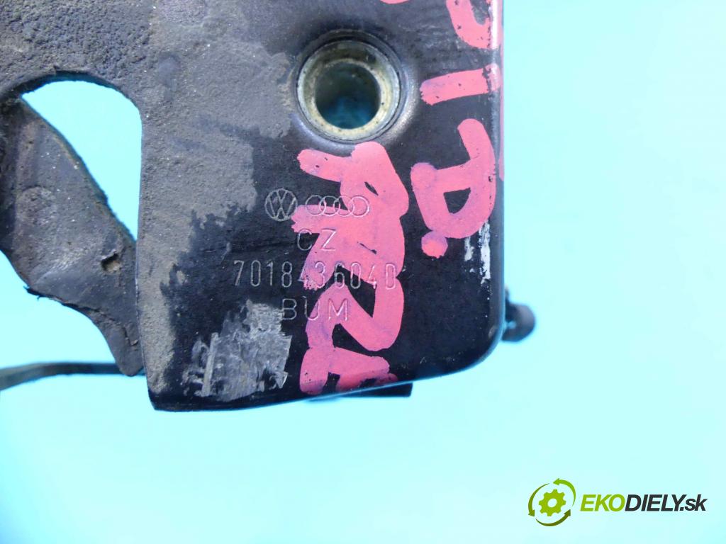 Vw Transporter T4 1990-2003 1.9 TD 68 HP manual 50 kW 1896 cm3 5- zámok zadné pravý 701843604D