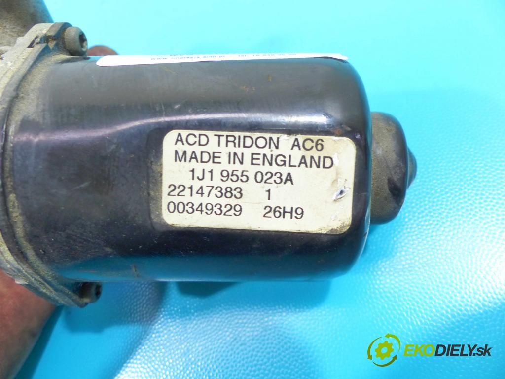 Vw Golf IV 1997-2003 1.4 16v 75 HP manual 55 kW 1390 cm3 3- motor stieračov predné 1J1955023A