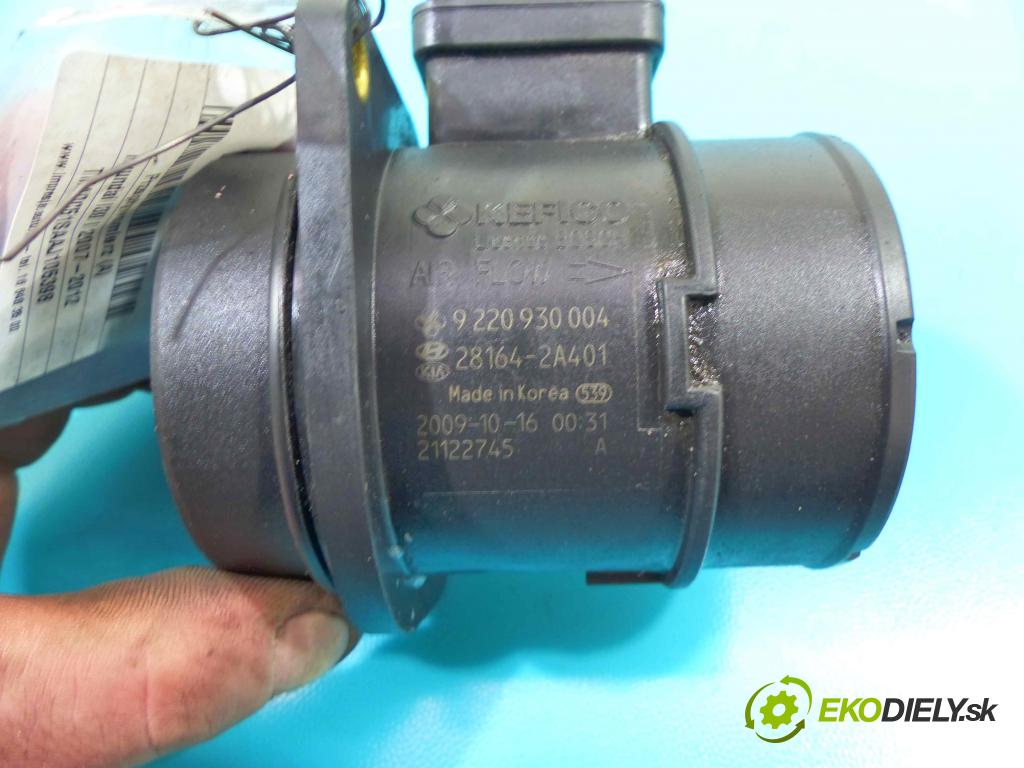 Hyundai I30 I 2007-2012 1.6 crdi 116 HP manual 85 kW 1582 cm3 5- průtokoměr: 28164-2A401 (Váhy vzduchu)