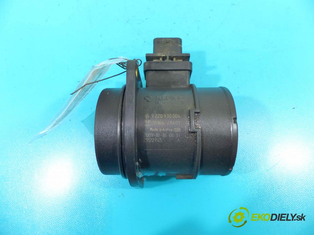 Hyundai I30 I 2007-2012 1.6 crdi 116 HP manual 85 kW 1582 cm3 5- průtokoměr: 28164-2A401 (Váhy vzduchu)