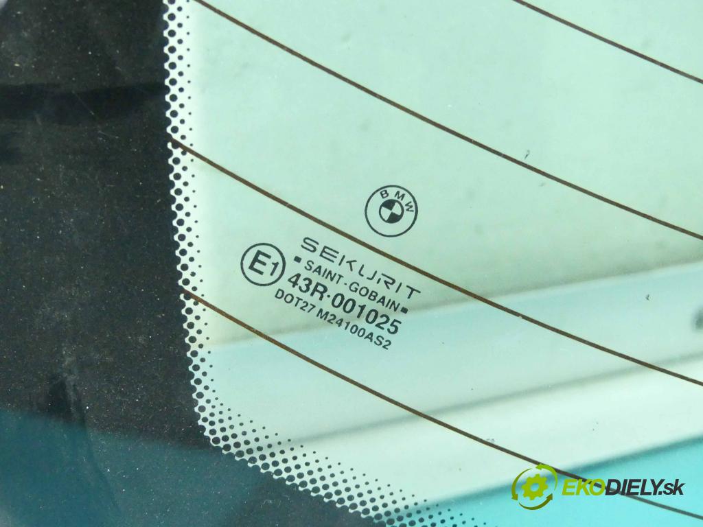 Bmw 3 E46 1998-2007 2.0d 136hp manual 100 kW 1951 cm3 4- sklo zadní (Okna zadní)