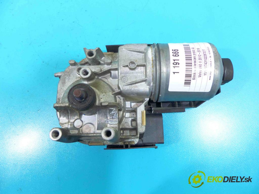 Volvo V40 II 2012-2019 2.0 D2 120 HP manual 88 kW 1969 cm3 5- motor stieračov predné 1397220628