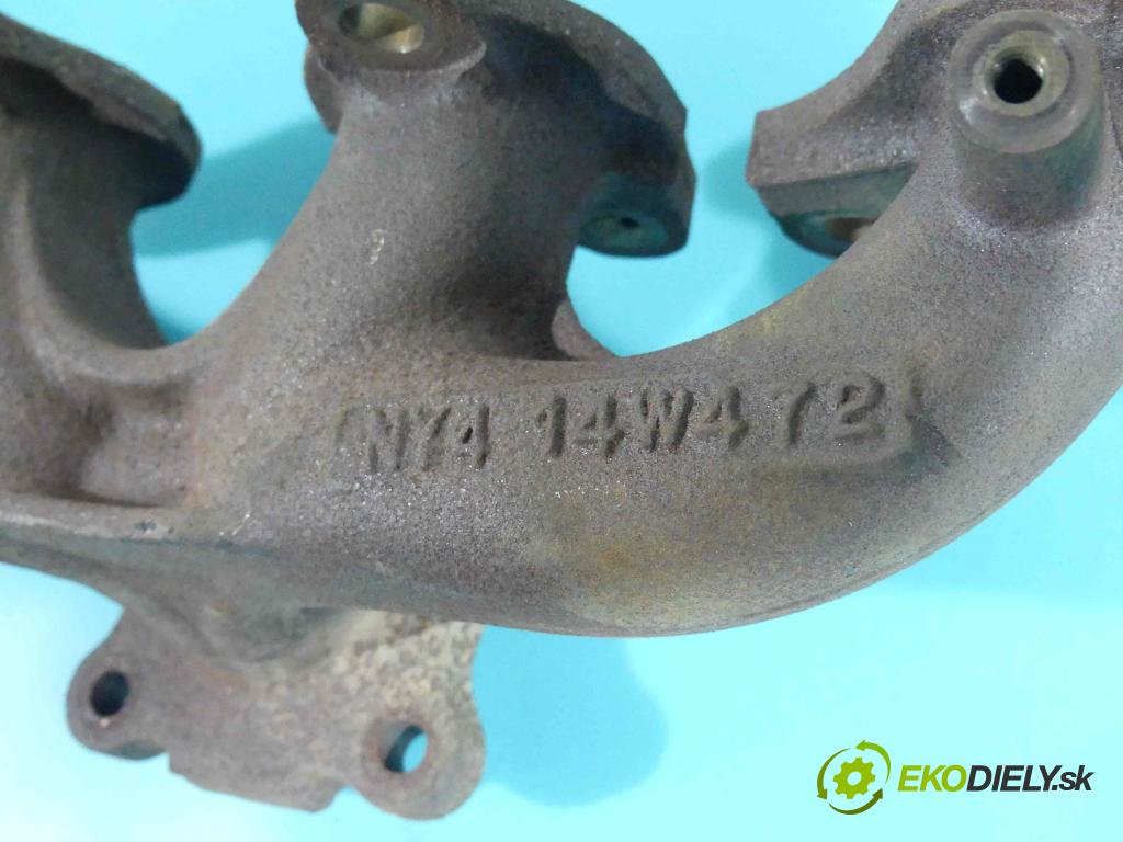 Volvo V40 II 2012-2019 2.0 D2 120 hp manual 88 kW 1969 cm3 5- potrubí výfuk NY414W472 (Výfukové potrubí)