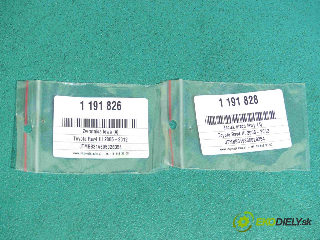 Toyota Rav4 III 2005-2012 2.2 D-CAT 177 HP manual 130 kW 2231 cm3 5- náboj ľavé  (Náboje)
