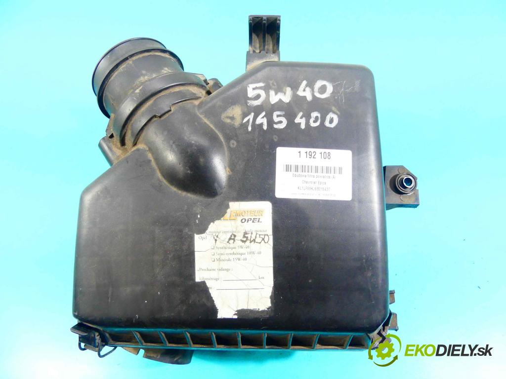 Chevrolet Epica 2.0 24V 143 HP manual 105 kW 1993 cm3 4- obal filtra vzduchu  (Obaly filtrov vzduchu)