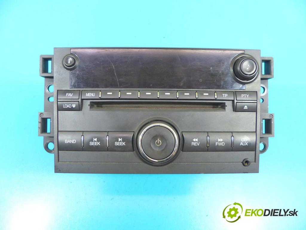 Chevrolet Epica 2.0 24V 143 HP manual 105 kW 1993 cm3 4- Radio továreň: BJ96628287