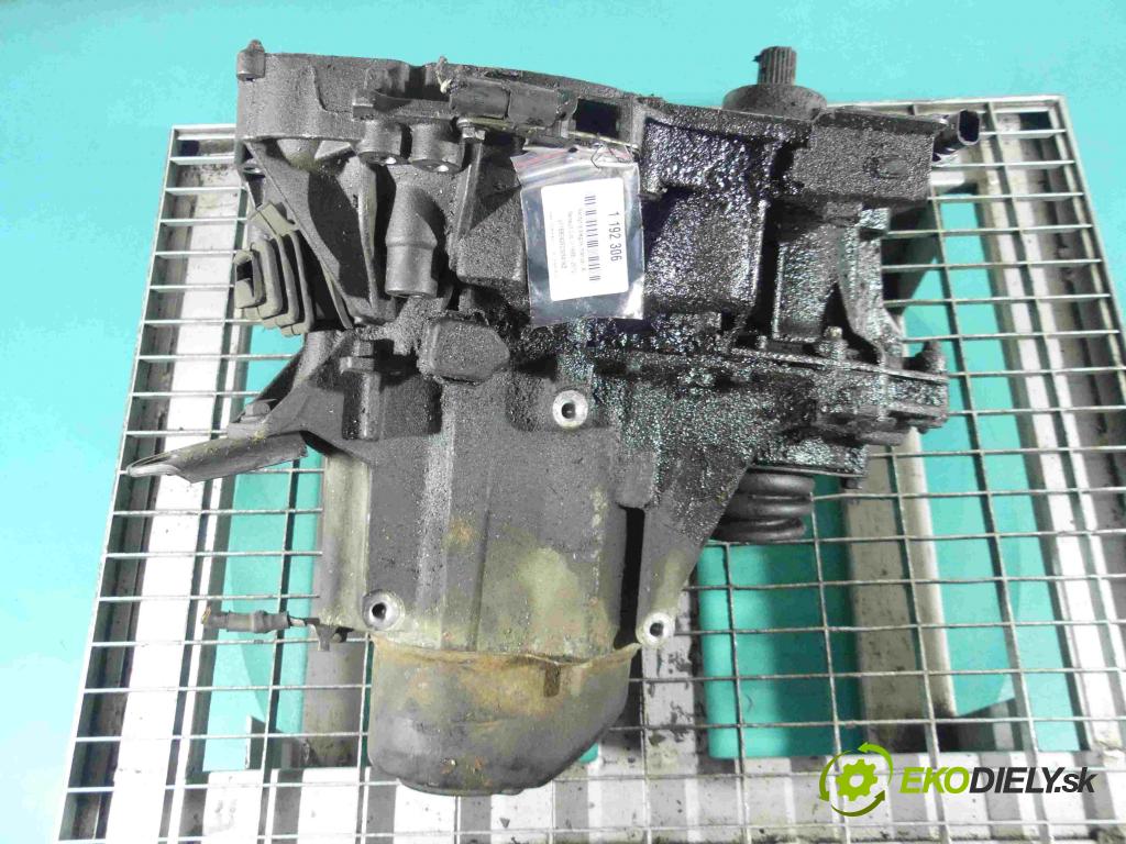 Renault Clio II 1998-2012 1,2.0 58 HP manual 43 kW 1149 cm3 5- prevodovka stupeň,rýchlosť manual JB1963