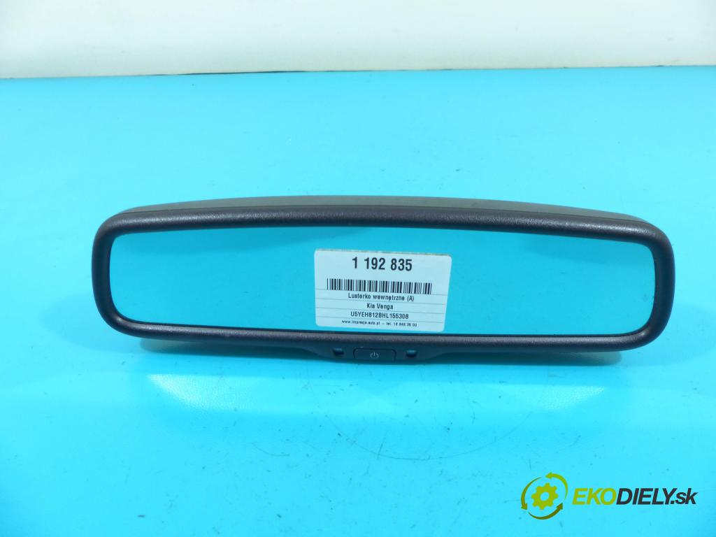 Kia Venga 1.6 16v 124hp automatic 91,5 kW 1591 cm3 5- zrkadlo uvnitř: 85101-A4000 (Spätné zrkadlá vnútorné)