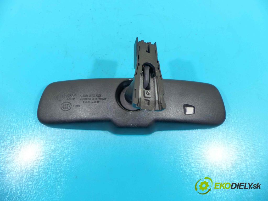 Kia Venga 1.6 16v 124hp automatic 91,5 kW 1591 cm3 5- zrkadlo uvnitř: 85101-A4000 (Spätné zrkadlá vnútorné)