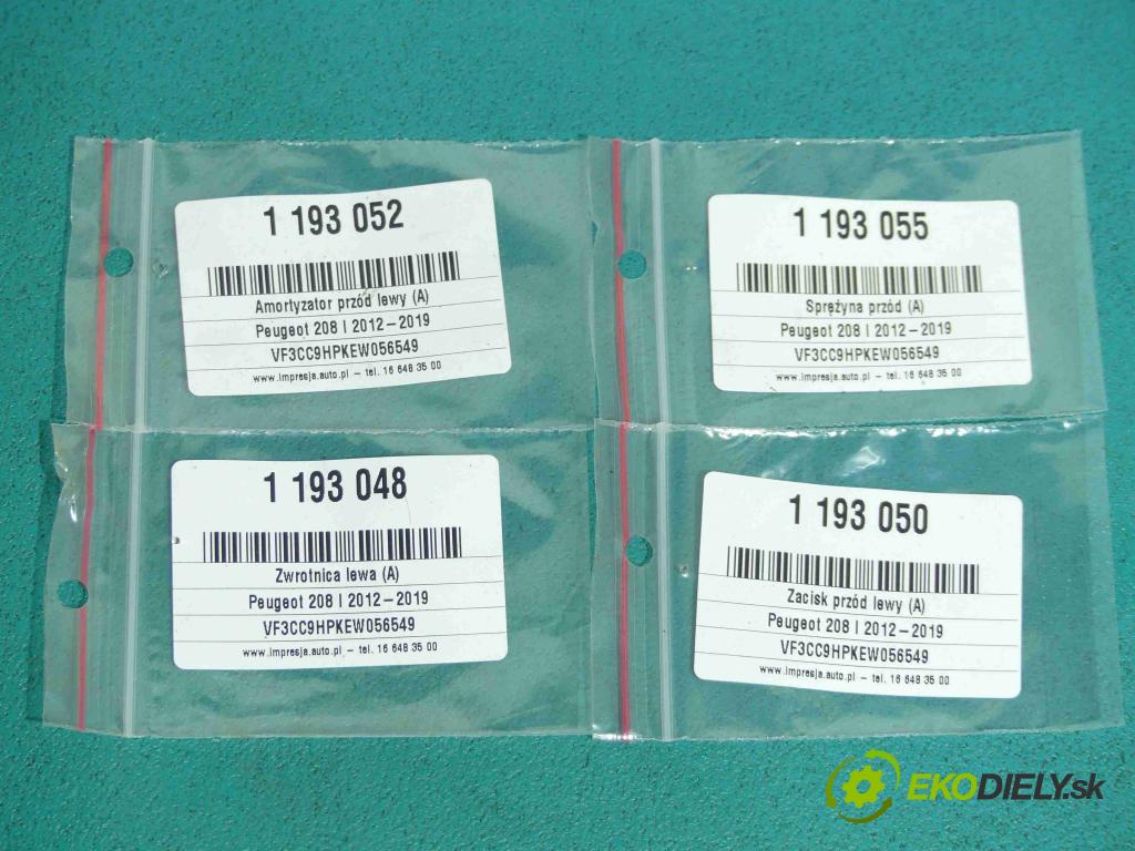 Peugeot 208 I 2012-2019 1.6 hdi 90 HP manual 66 kW 1560 cm3 5- náboj ľavé  (Náboje)